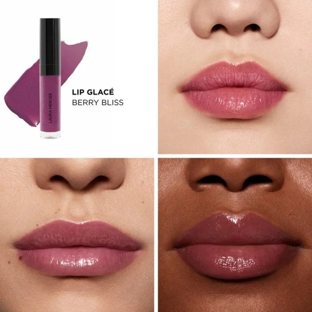 Laura Mercier Lip Glacé Lip Gloss 210 Berry Bliss NIB Full Size